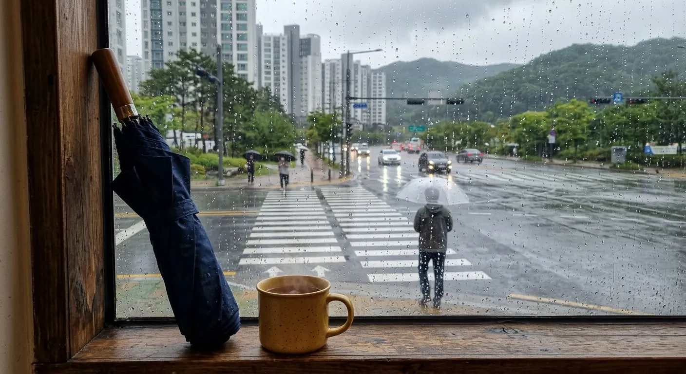 呈現雨天或冬天時把戶外行程改成室內的備案概念