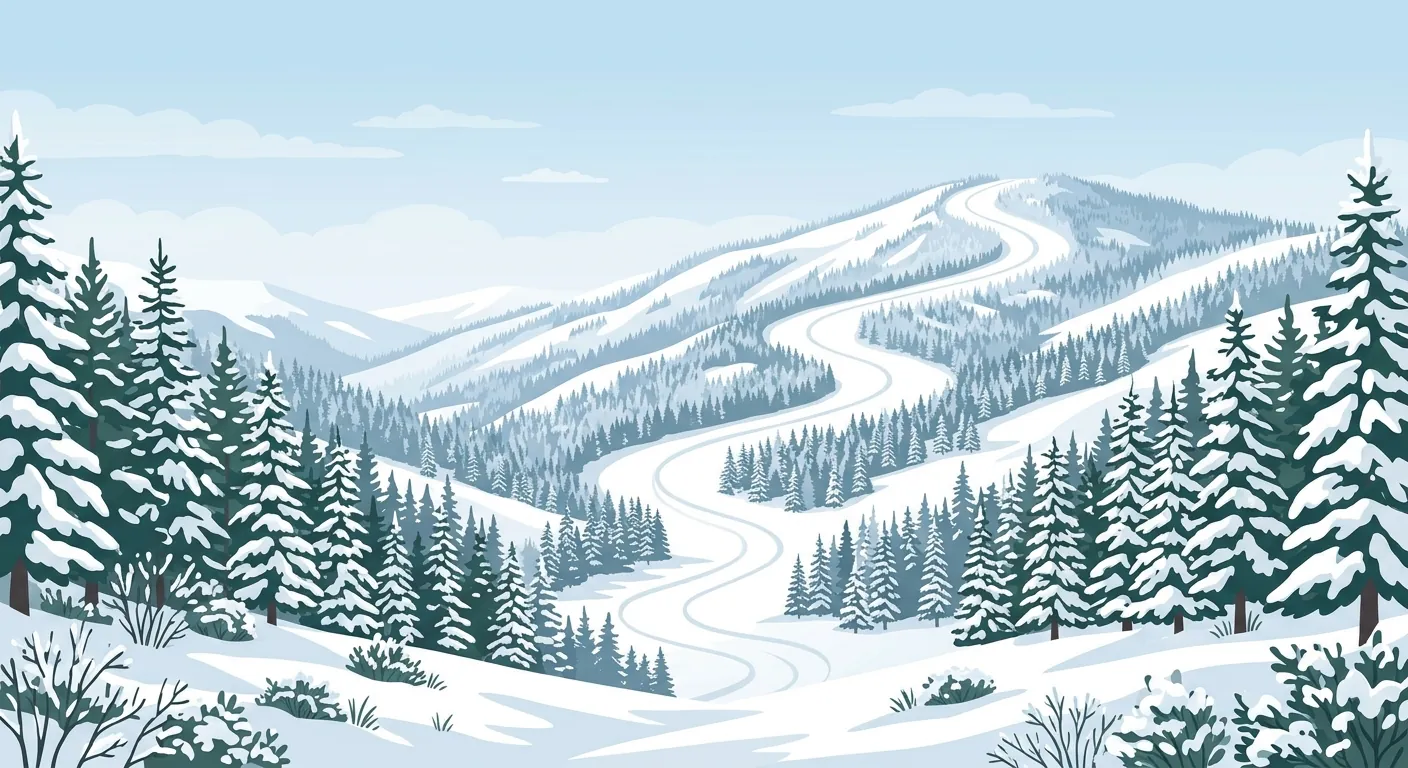 建立雪場情境，作為文章主視覺